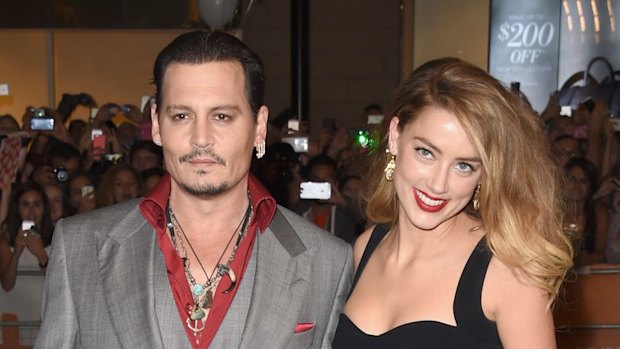 Johnny Depp and Amber Heard have reportedly arrived on the Gold Coast.