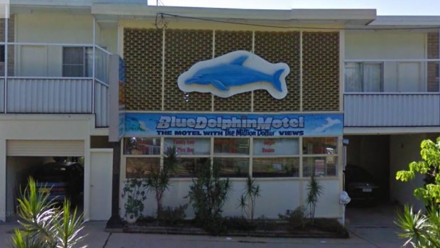 The Blue Dolphin Motel.