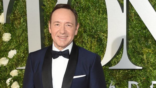 Kevin Spacey at the 2017 Tony Awards.