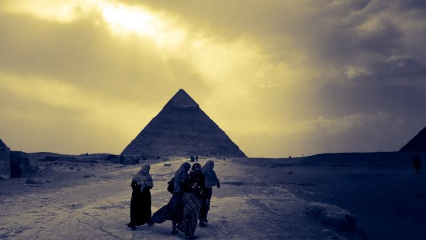 By monitoring the cosmic rain on Egypt's Great Pyramid, an international research team has detected a large void.