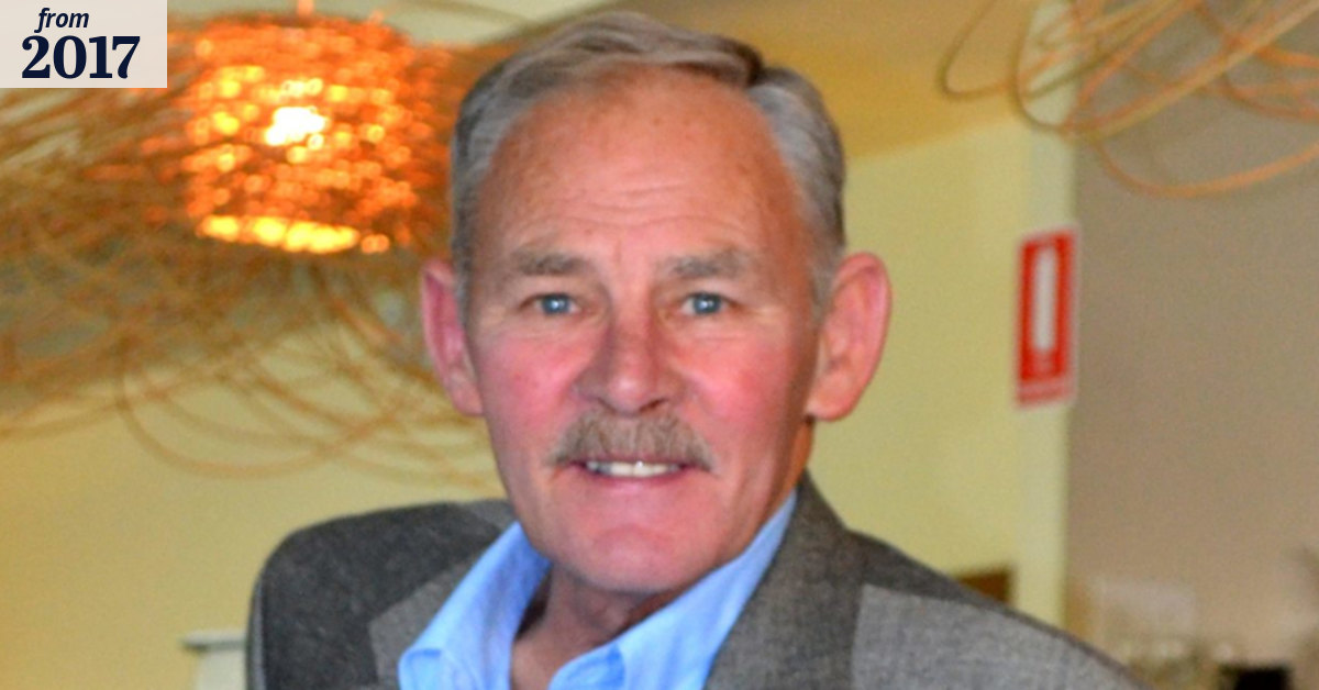 Tony Sonneveld, successful industrialist and campaigner on prostate cancer