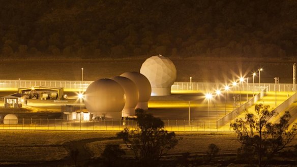 Radomes at Pine Gap