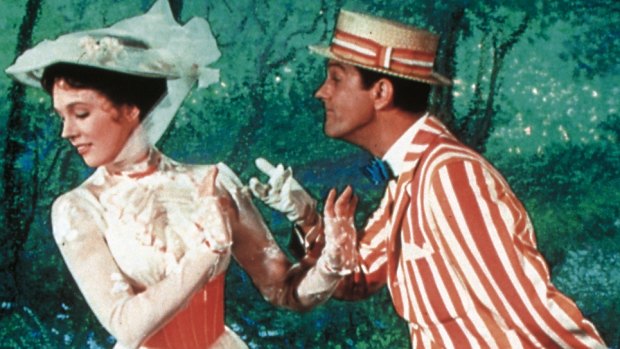 Julie Andrews and Dick Van Dyke in the 1964 original.