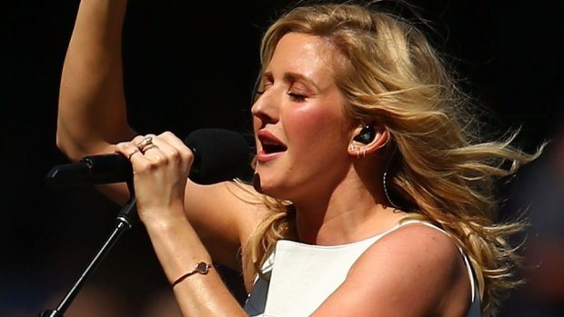 Ellie Goulding played Brisbane's Riverstage on Wednesday night.