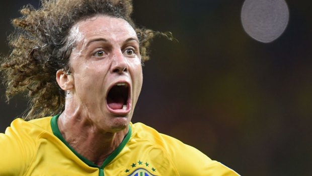 The new face of the World Cup: David Luiz.