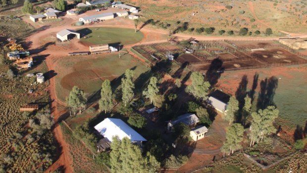 Environment department seeks to recover unused funds: The cattle station at Henbury in the Northern Territory.