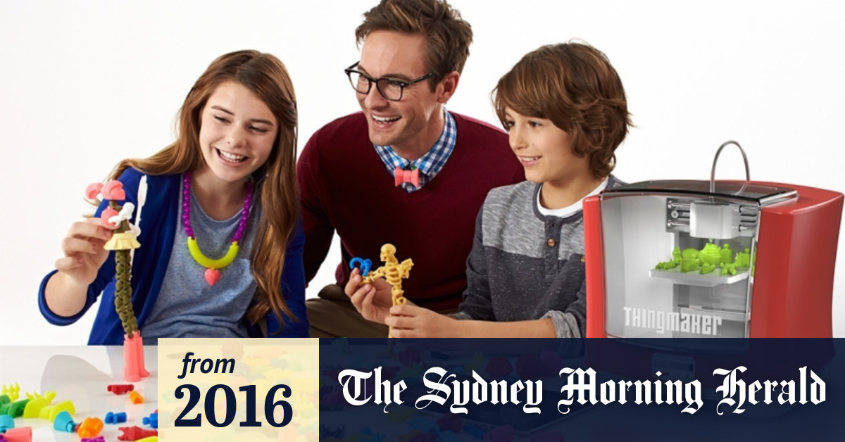 Mattel S Thingmaker 3d Printer Will Give Kids Toys On Tap