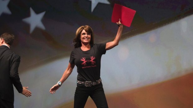 Red flag: Reports that Sarah Palin joined TV network Al Jazeera originated on a satirical website.