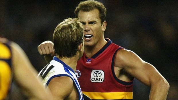 Glenn Archer and Wayne Carey come up against each other after the infamous scandal.
