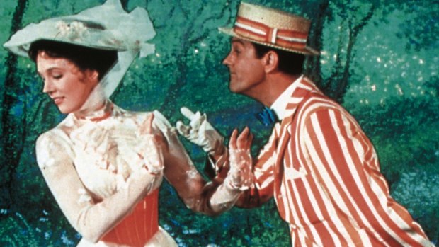 Julie Andrews and Dick Van Dyke in the 1964 original.