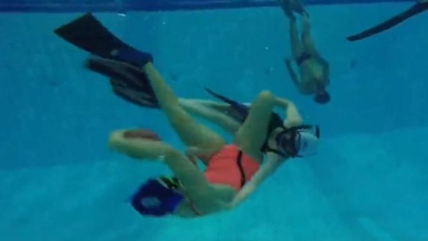 Australia is sending its first underwater rugby team to a World Cup.
