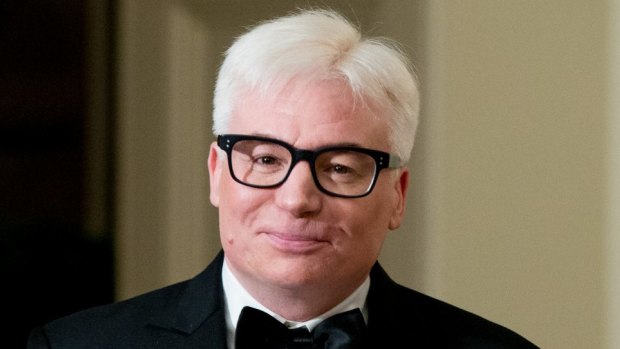 Funny side on hold ... Actor Mike Myers is returning to the big screen - this time as a hitman in noir thriller <i>Terminal</i>.