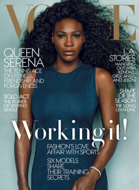 Serena Williams told Vogue she wants to end the myth that women tennis players can't be friends. 