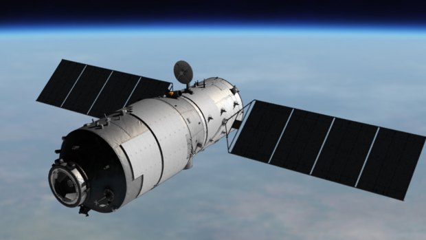 China's Tiangong-1 is heading back to Earth.