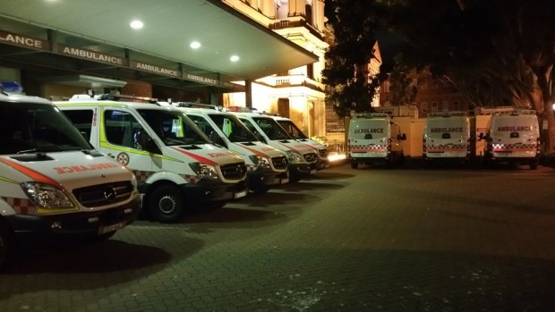 Emergency doctors predict a return to ambulances lined up outside hospitals.