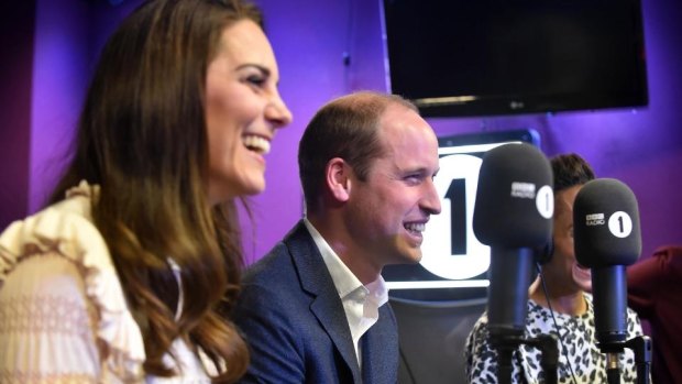 The Duke and Duchess of Cambridge opened up about their private lives while visiting the BBC on Friday.