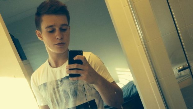 Joshua Cross, 17, died in the crash at Emu Plains on August 22. 