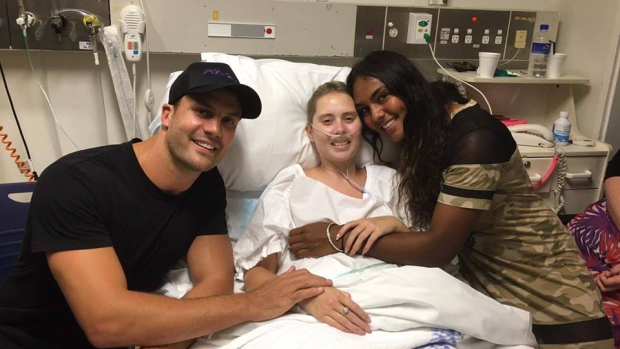 Beau Ryan rushed to be at the bedside of Kia Lettice.