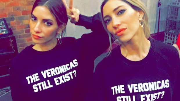 The Veronicas, Jessica and Lisa Marie Origliasso.