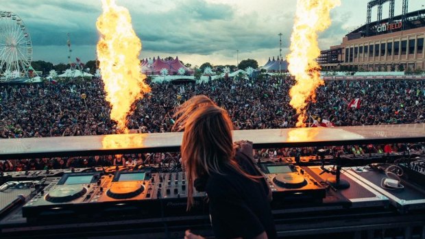 Alison Wonderland become the first woman to headline at the Electric Daisy Carnival festival in the US this year.
