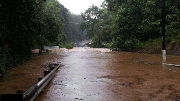 Flooding in far north Queensland earlier this week.