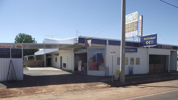The Oasis Hotel-Motel in Cloncurry.
