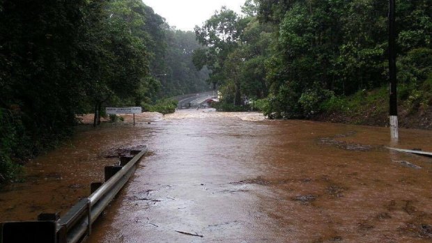 Flooding in far north Queensland earlier this week.