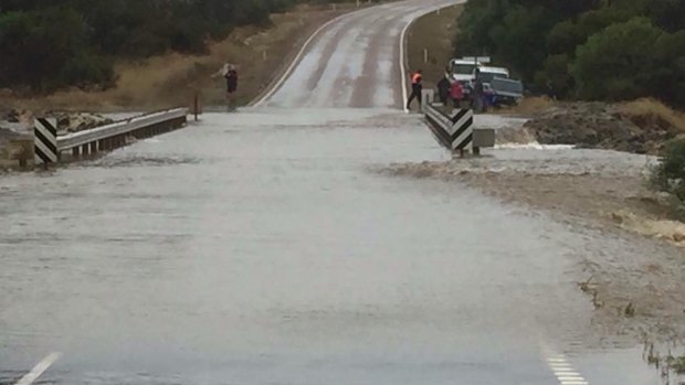 Roads throughout the Esperance region have been closed due to rising river levels.  