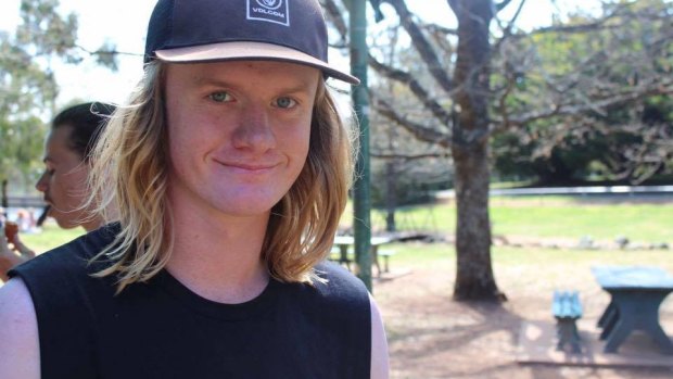 Lochie Connaughton, 16, who died in a scooter accident in Bali.
