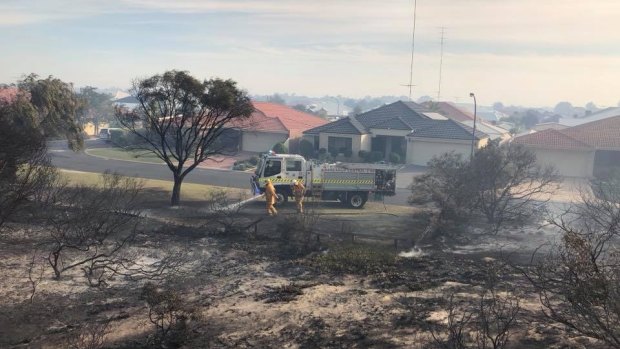 The blaze burnt out 168 hectares of bushland.