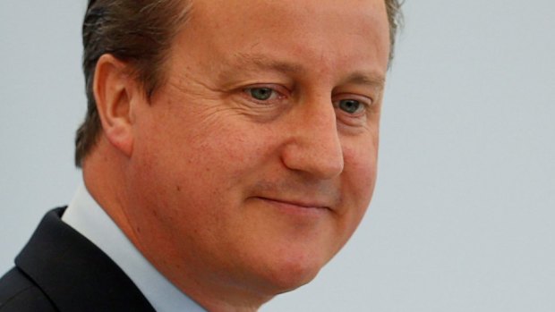 British Prime Minister David Cameron.