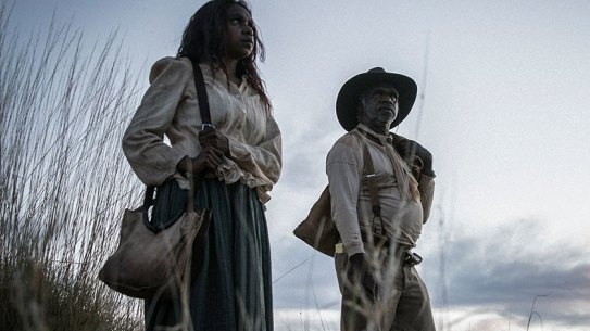 Acclaimed: Natassia Gorey Furber and Hamilton Morris in Sweet Country.