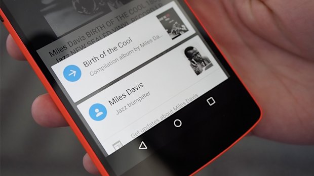 Google Now on Tap, which scans a user's screen at the touch of a button and provides related information, would be difficult without collecting and storing lots of user information.