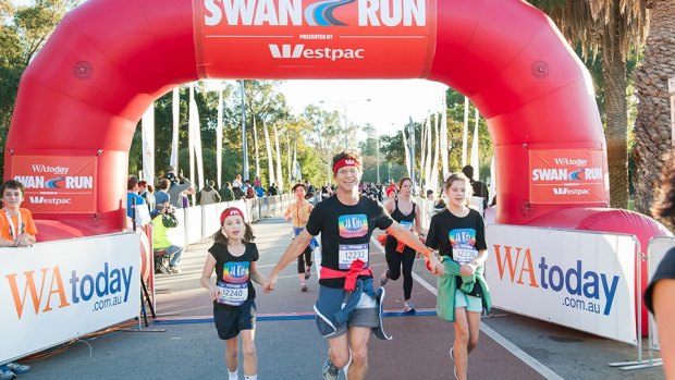 More than 4,000 people participated in the inaugural Swan River Run.