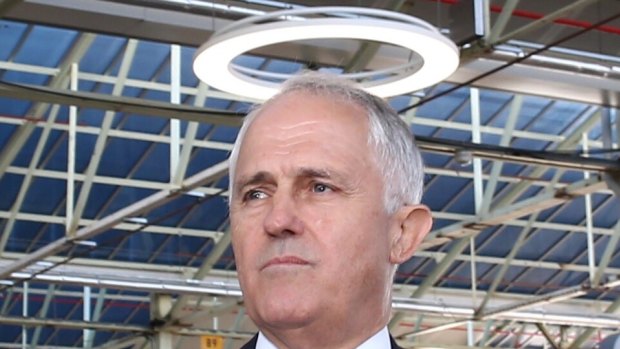 Prime Minister Malcolm Turnbull would appreciate a halo effect from the campaign like the one he got at Adelaide's Flinders University on Friday.