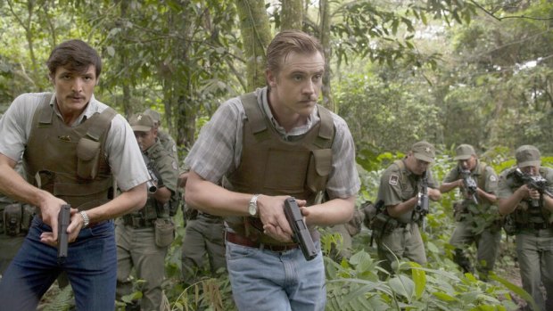 Boyd Holbrook (right), who stars in Netflix's <i>Narcos</i> will play a villain in the third Wolverine film.