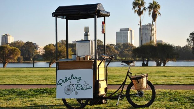Randall Anderson is hooked on building custom cargo bikes.