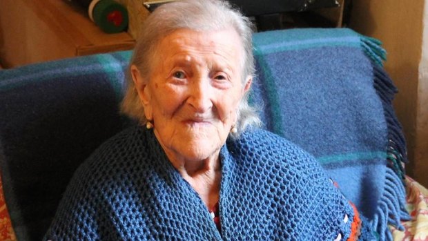 World's oldest woman: Emma Morano.