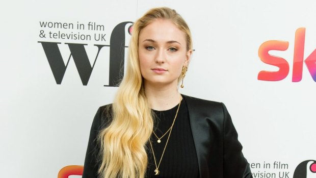 Sophie Turner attends the Sky Women in Film & TV Awards at the London Hilton on December 2.