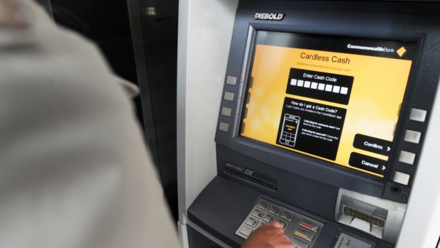 The new 'cardless' ATM