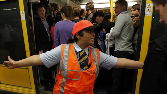 An increase in train services has reduced the rail network's ability to make up time after major incidents causes delays.