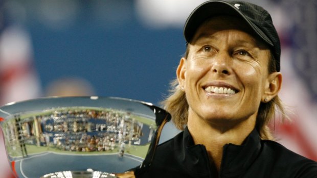 Martina Navratilova says it's time for a name change to Margaret Court Arena.