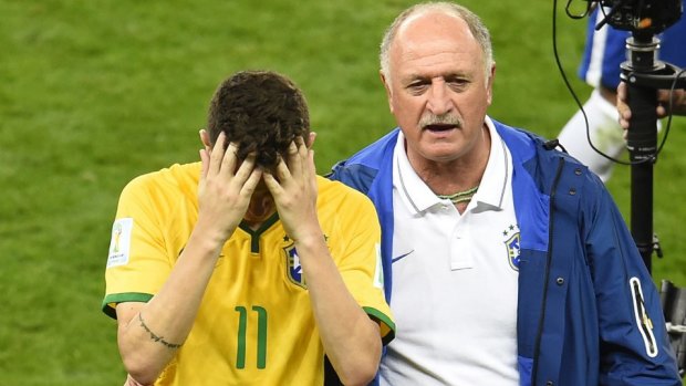 Luiz Felipe Scolari, who said he is interested in the Australian coaching job, called Brazil's 7-1 loss to Germany as the worst day of  his life.