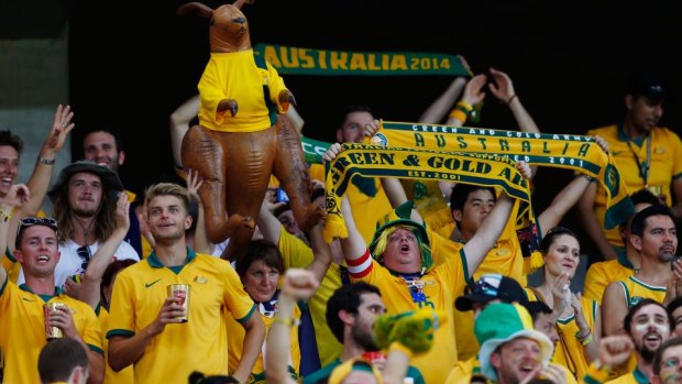 Socceroos fans are determined to enjoy themselves in Brazil.