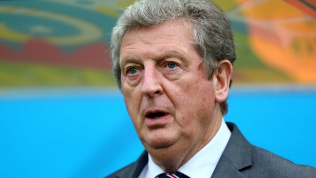 Early exit: the FA has given its backing to manager Roy Hodgson.