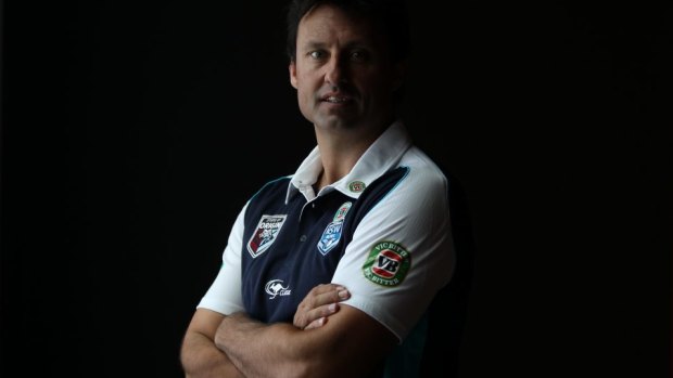 Unswerving dedication: Laurie Daley.