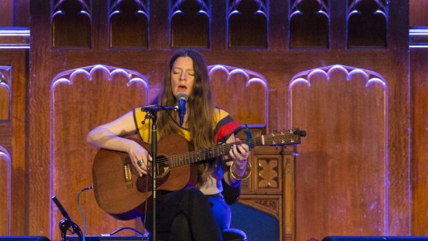 Meg Baird tapped into English traditions in St Stephen's Church during the 2016 Sydney Festival.
