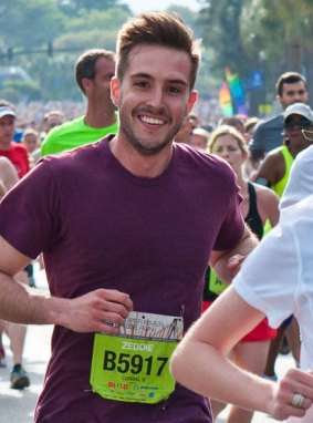 Zeddie Little: the "ridiculously photogenic" runner who became a meme.