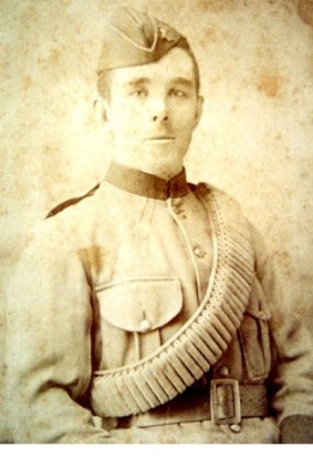 Norman (Scotty) McLeod, one of the 42 men from Condah, Victoria, who went off to World War I.