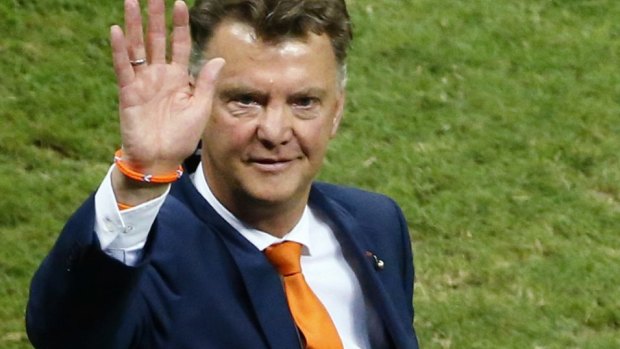 Louis Van Gaal: the Dutch coach is not afraid to change tactics.